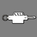 Key Clip W/ Key Ring & Alpha Chi Omega Key Tag